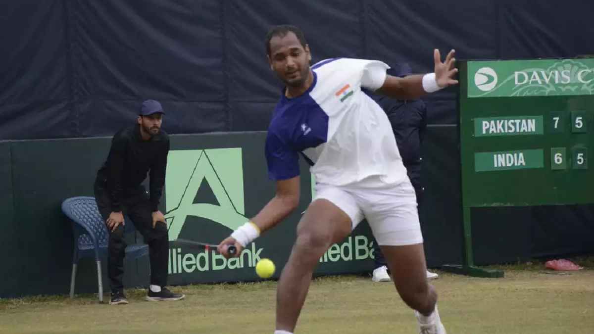 Davis Cup Ramkumar Ramanathan Sriram Balaji Win To Give India