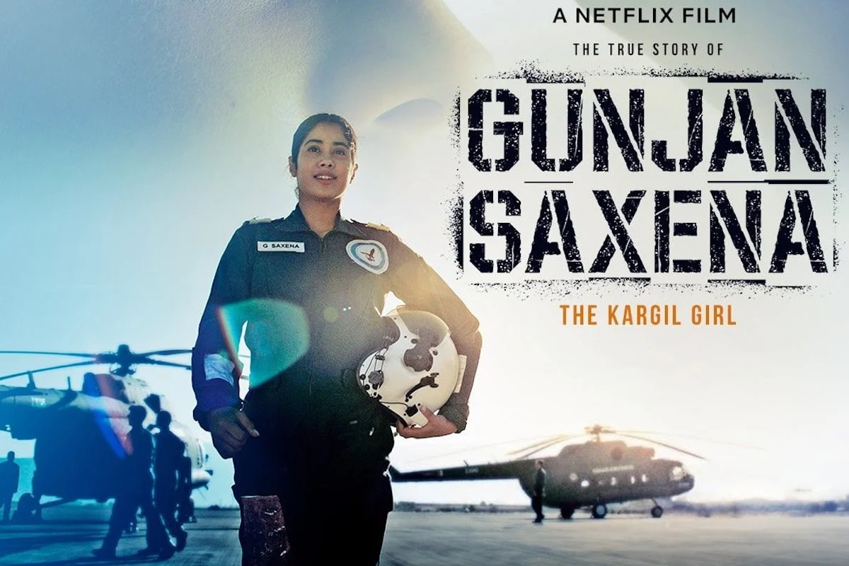Gunjan Saxena The Kargil Girl, A Netflix Film Poster