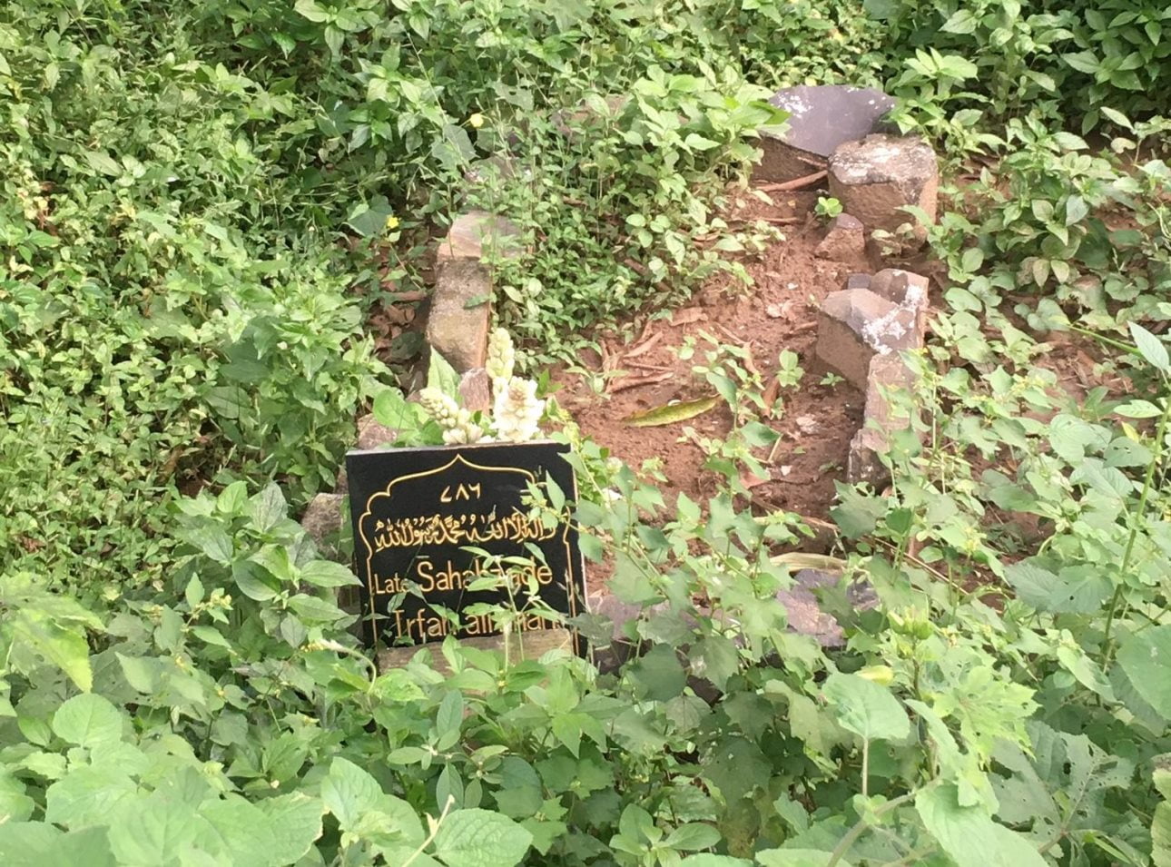 Late Irrfan Khan's resting place