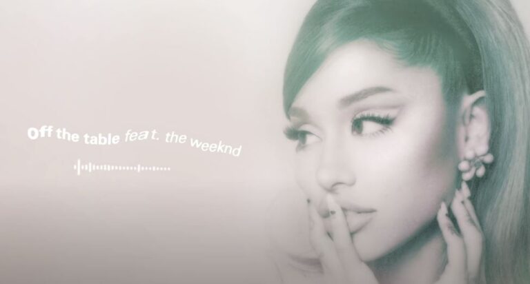 ariana grande  weeknd   table song lyrics