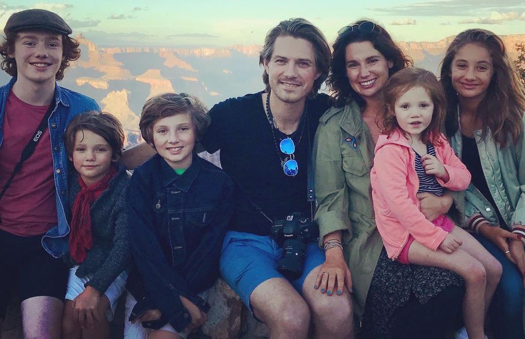 Taylor Hanson And Wife Natalie Their 7th Child.