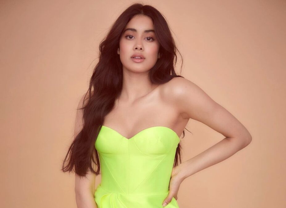 Janhvi Kapoor Creates Waves In Hologram Monokini