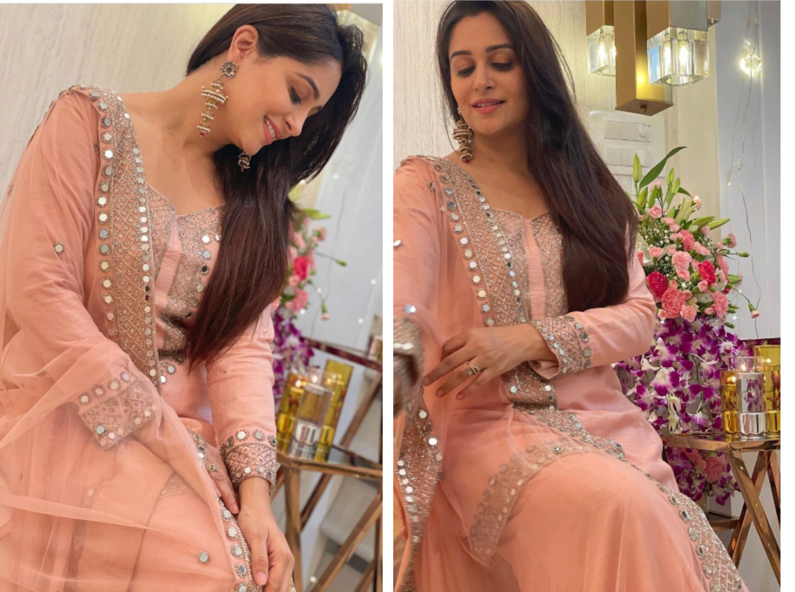 salwar kameez dipika kakar dress