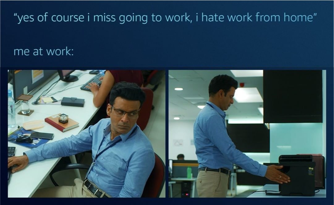 Watch Manoj Bajpai 'on a desk job'... hilarious!