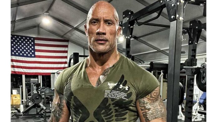 Dwayne Johnson Urinates In Water Bottle At The Gym!!