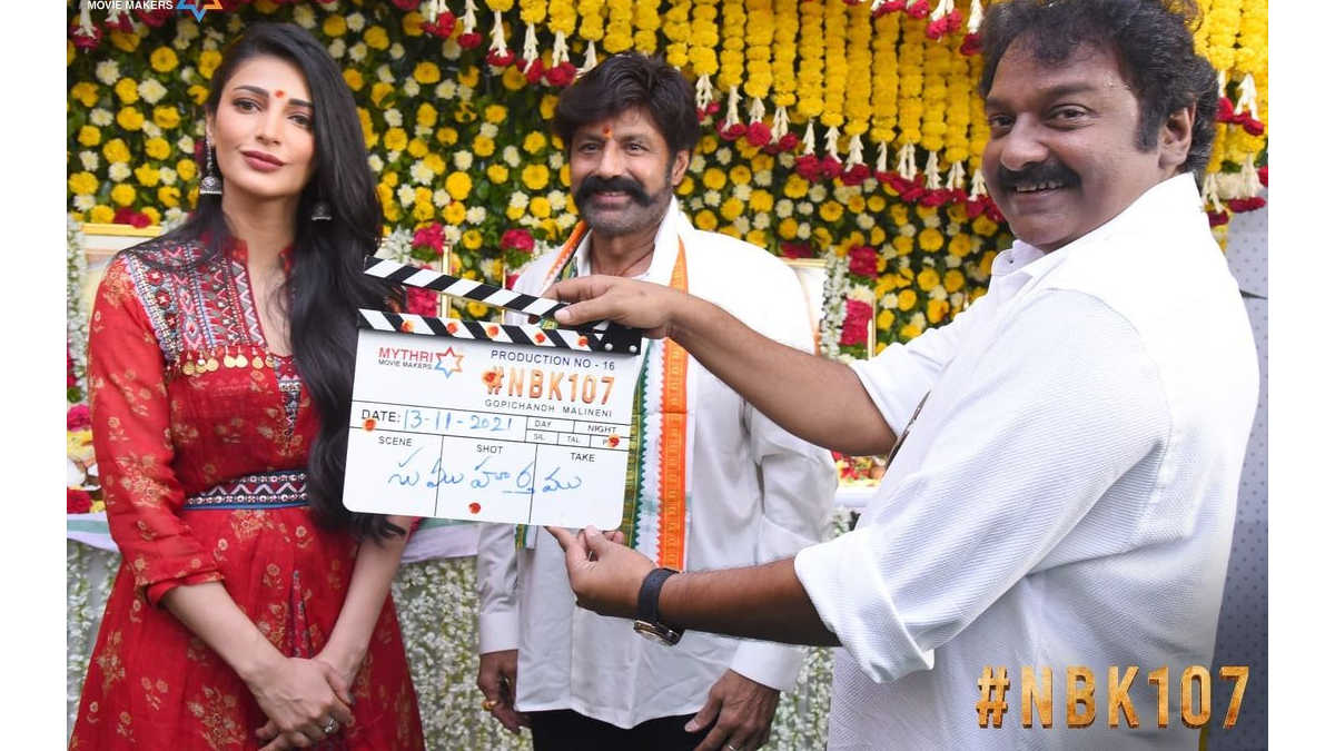 Balakrishna's Movie With Gopichand Mallineni Gets A Grand Launch