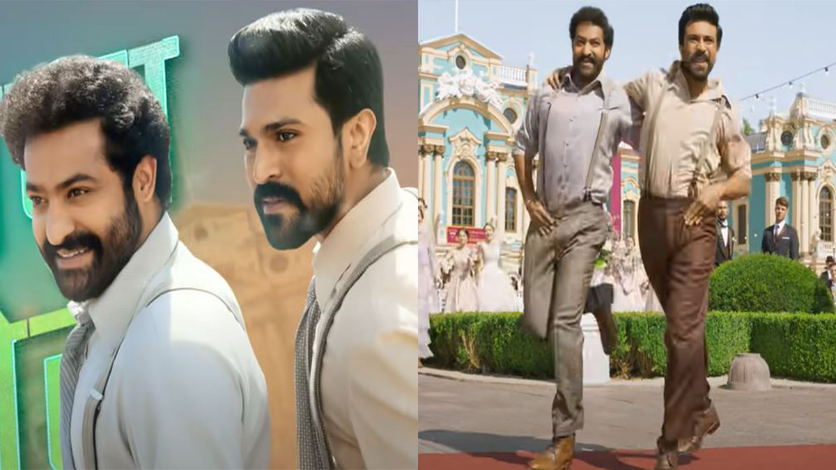 RRR - Naacho Naacho Song Lyrics Starring NTR And Ram Charan