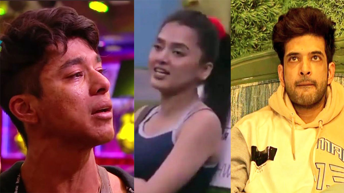 Bigg Boss 15 Pratik Sehajpal Breaks Down After A Fight With Tejasswi