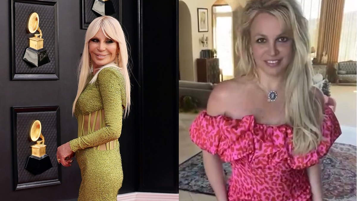 Donatella Versace: Britney Spears in 'amazing state of mind