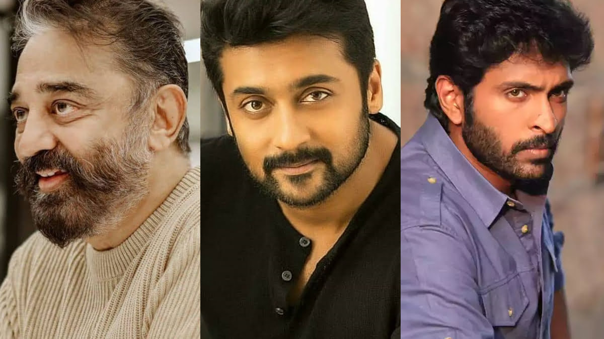 Kamal Haasan, Vikram Prabhu Congratulate Suriya For Academy Honour