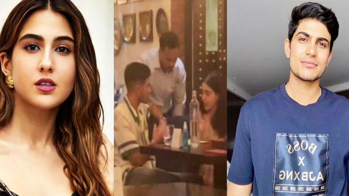 Sara Ali Khan Spotted With Shubman Gill In Viral Video Spark Dating Rumours