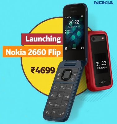 New Nokia 2660 Flip Launched At Affordable Price In India » Glamsham