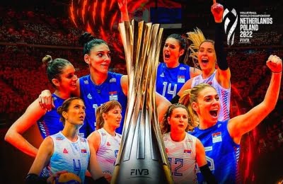 Serbia win FIVB Women's Volleyball World Championships for first time