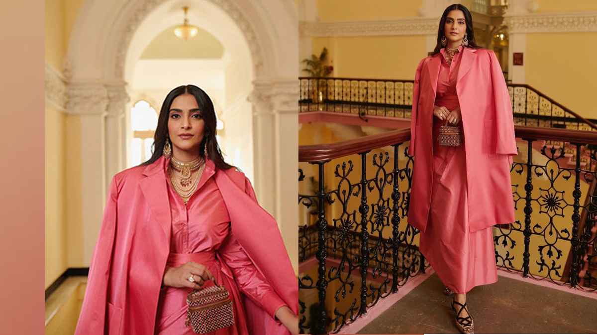 Dior Fall 2023: Sonam Kapoor’s Desi Touch To Her Chic Dior Outfit