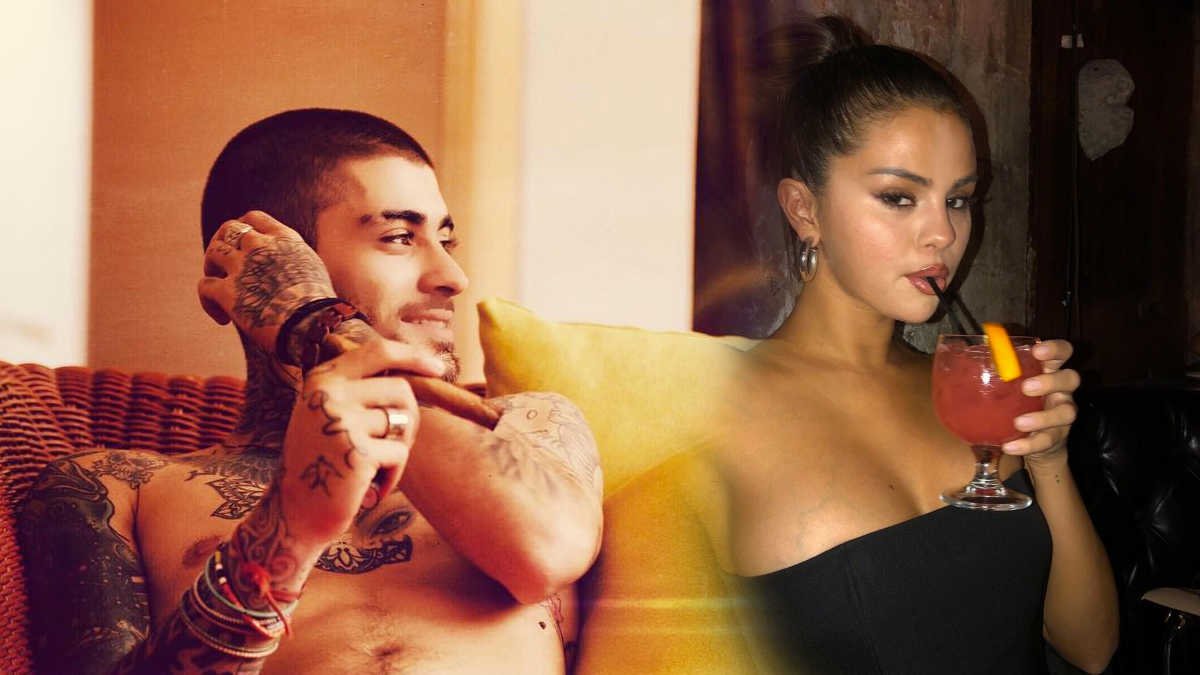 Selena Gomez Zayn Malik Spotted Kissing During Dinner Date Glamsham