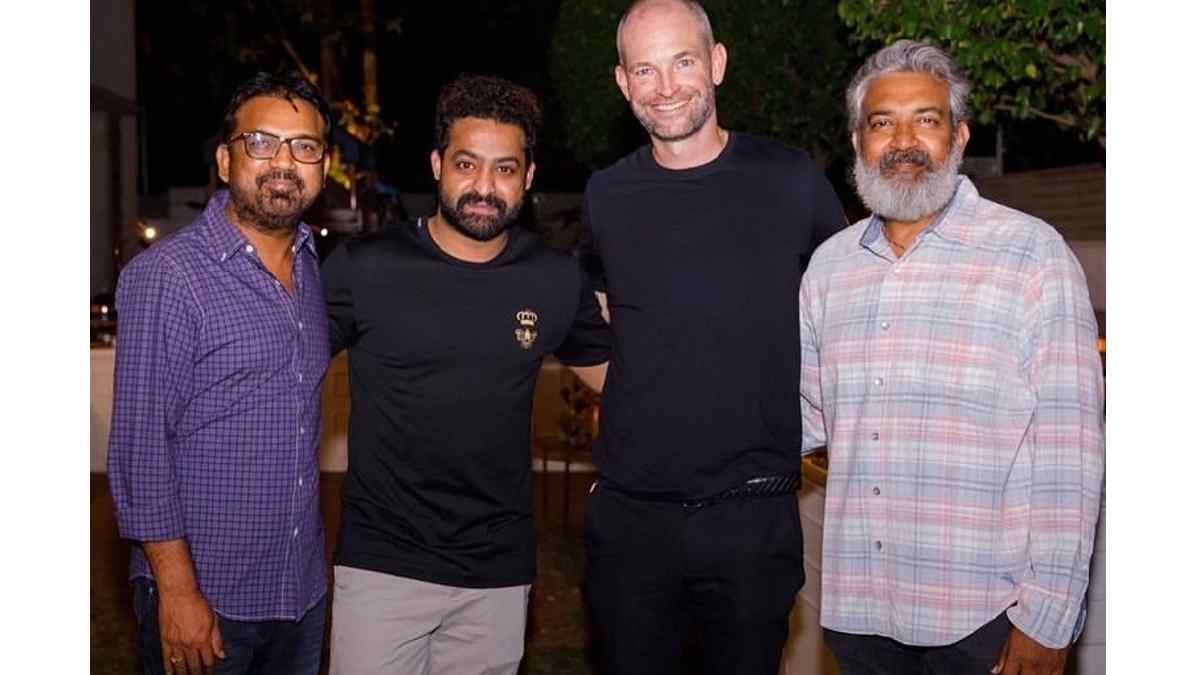 NTR Jr. Hosts Special Dinner For James Farrell, VP International At Amazon Studios