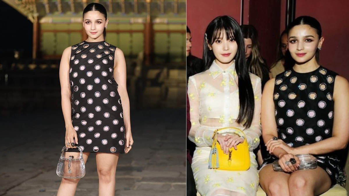 Korean Actress And Singer, IU Wows In A Peach Dress During Milan Fashion  Week — SSI Life