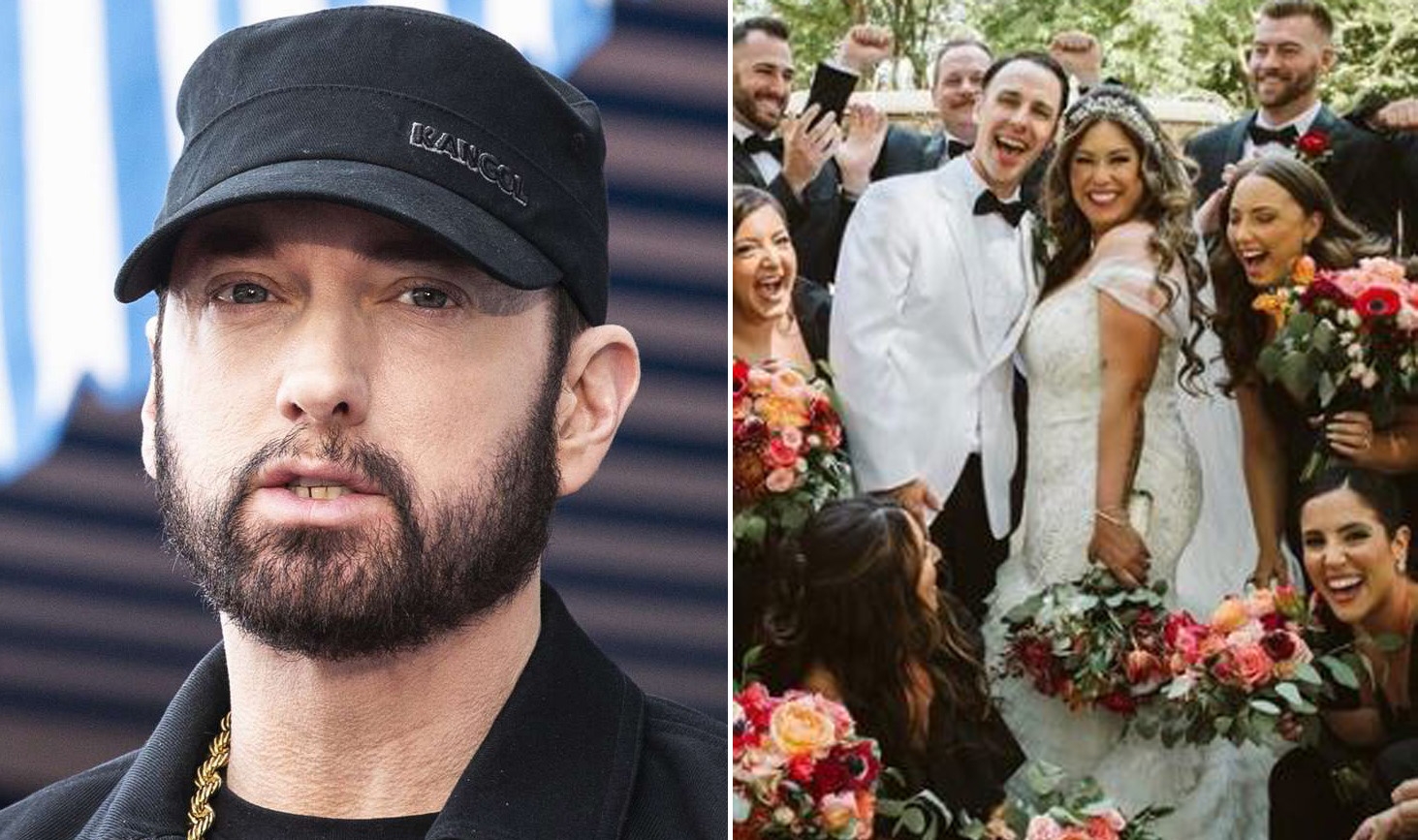 Eminem Walks Daughter Alaina Down The Aisle Decked With 2,000 White