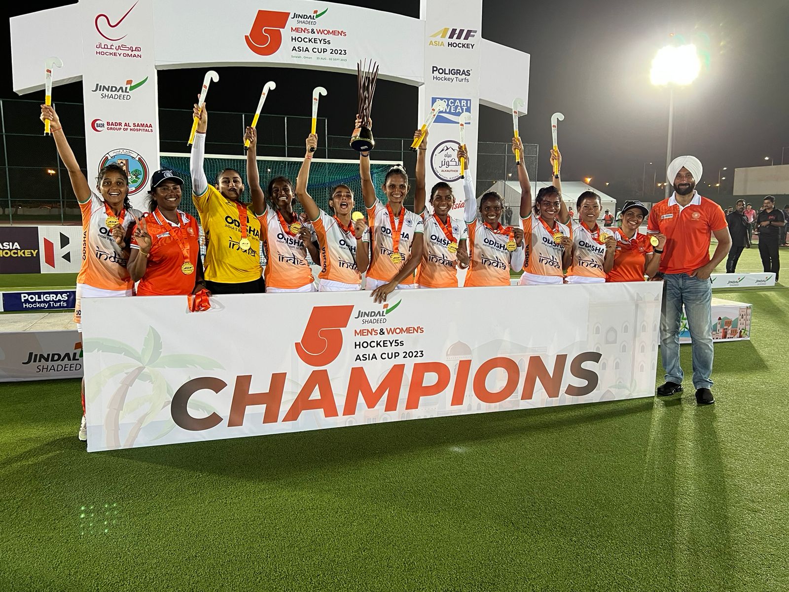 Indian Women’s Hockey Team Beats Thailand 72 In Final; Wins Inaugural