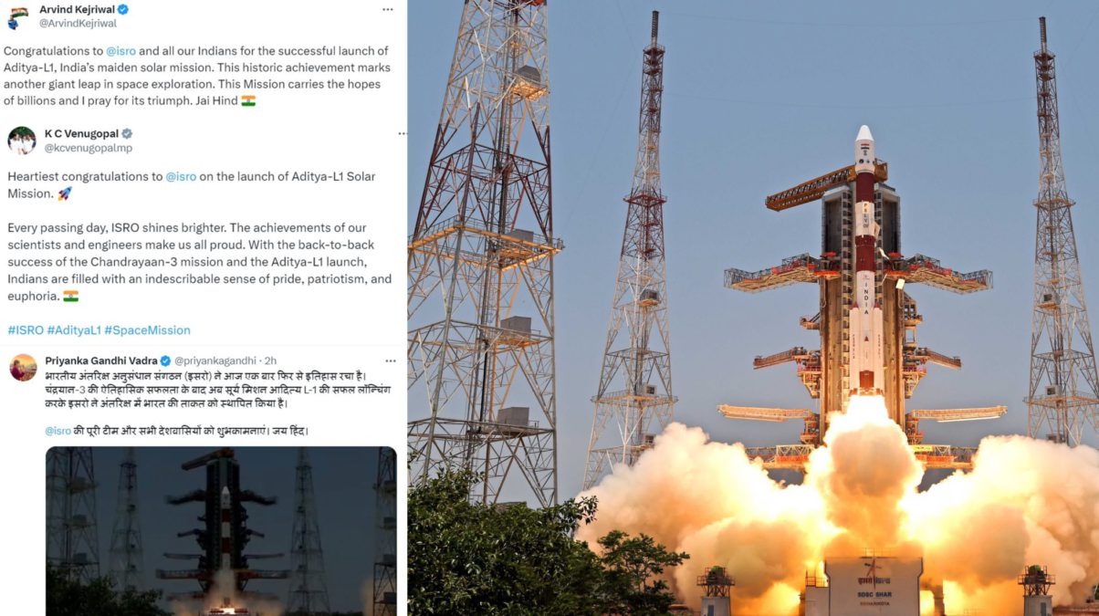 Arvind Kejriwal, Priyanka Gandhi Congratulate ISRO For Successful ...