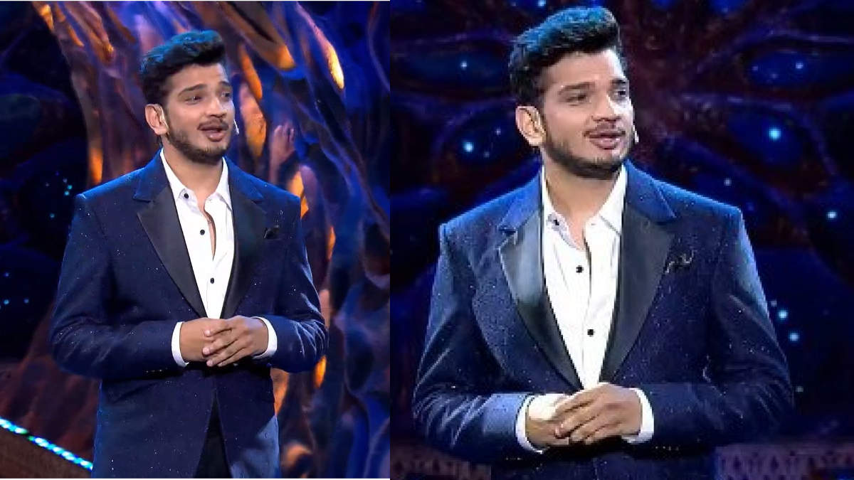 Bigg Boss 17 Munawar Faruqui Looks Dapper In Dark Blue Suit; Fans