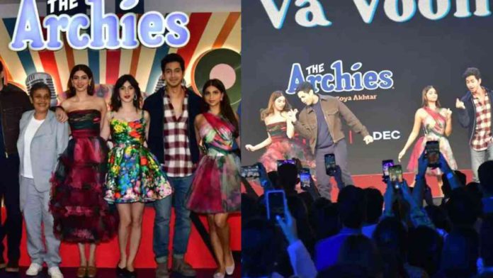 Suhana Khan, Khushi Kapoor, Agastya Nanda & 'The Archies' Gang Groove ...