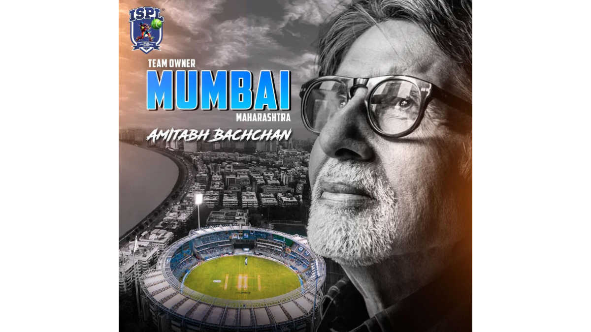 Amitabh Bachchan Named Indian Street Premier League ISPL Mumbai Team