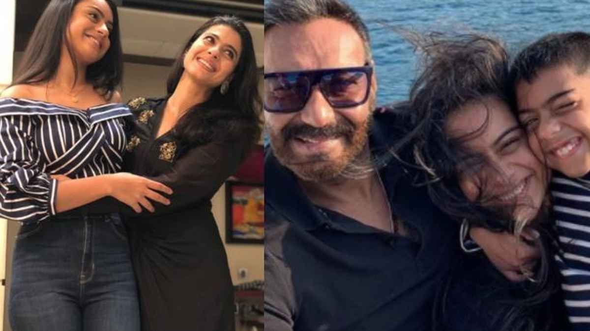 ‘Cheers to traditions, loved ones’: Ajay Devgn gives glimpse of ‘gems’ Kajol, Nysa & Yug