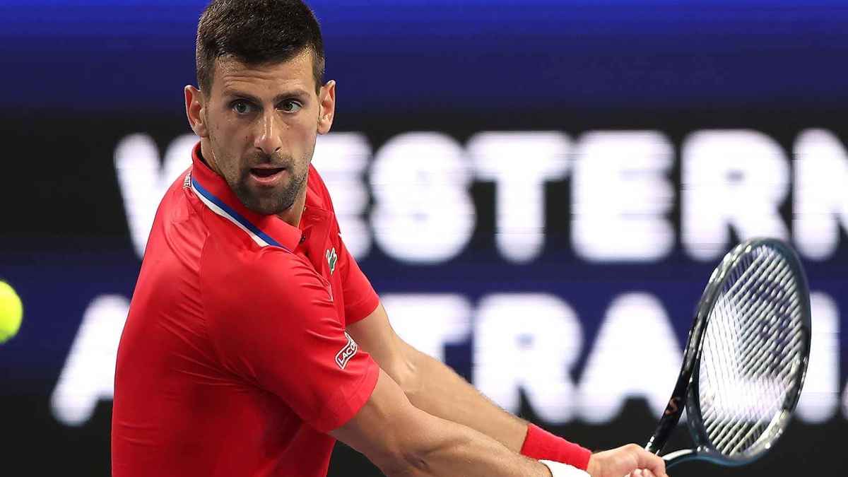 United Cup Dominant Novak Djokovic Beats Zhang To Make Winning Start