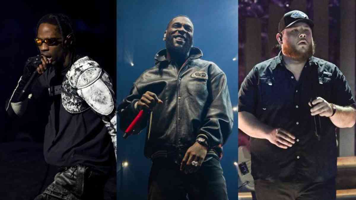 Burna Boy, Luke Combs & Travis Scott Join List Of Performers For