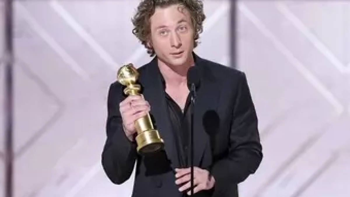 Golden Globes 2024 Jeremy Allen White Honoured With Best Actor In A TV   Jeremy Allen White  Pic Courtesy News Agency 