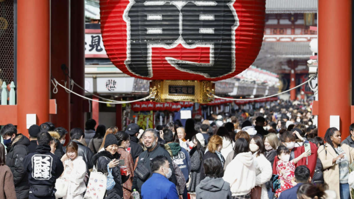 Foreign Visitors To Japan In January Returns To Prepandemic Level