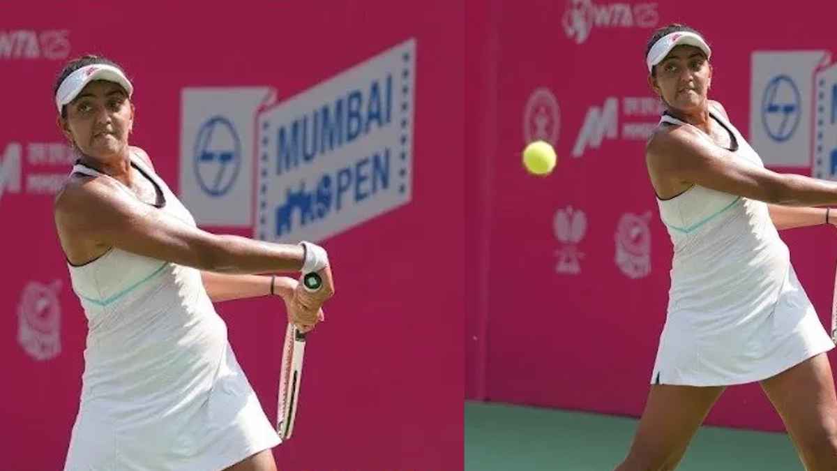 Mumbai Open WTA 125K India’s Shrivalli Bhamidipaty And Zeel Desai