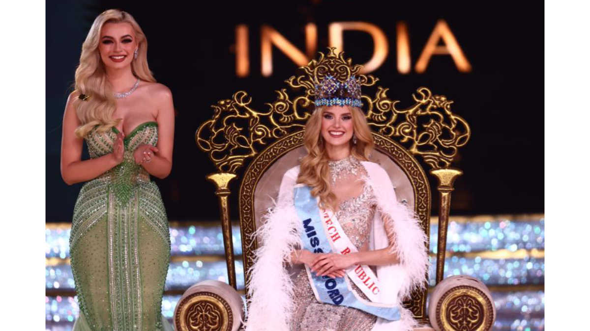 Krystyna Pyszková From Czech Republic Crowned 71st Miss World Yasmina