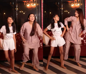 Juhi Parmar Grooves With Daughter Samaira To ‘Jhoom Barabar Jhoom’ On ‘our Favourite Day’