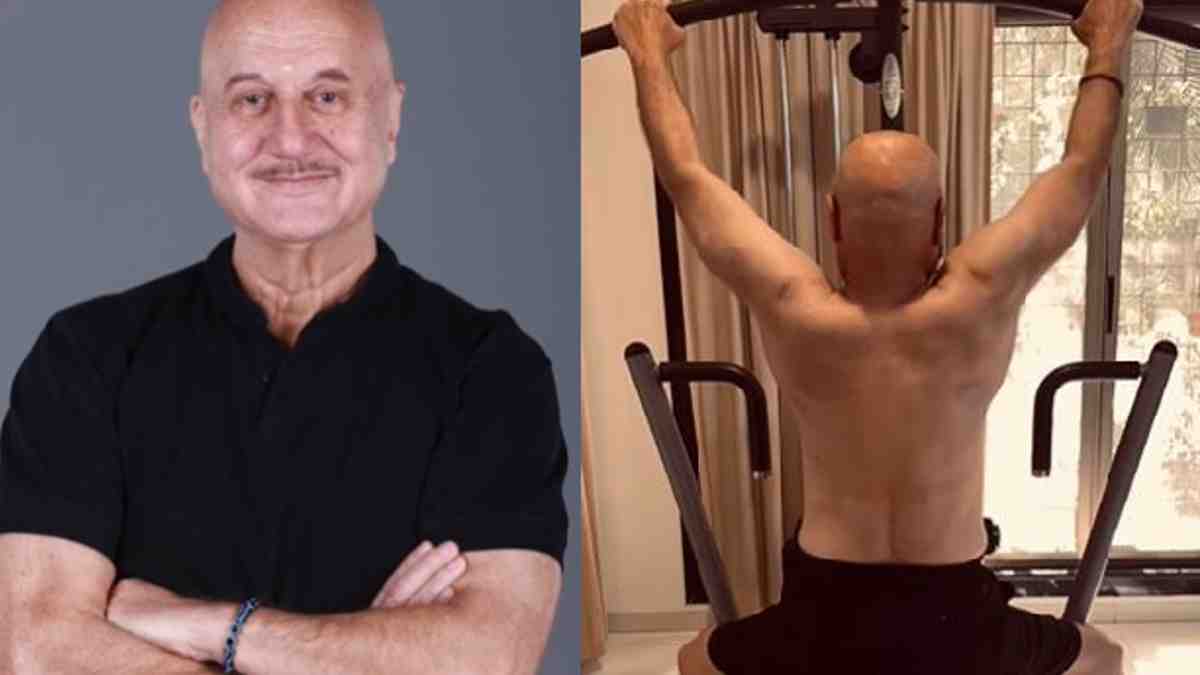 Anupam Kher Lifts Heavy Weights For Back Workout: ‘If It Doesn’t Challenge You, It Won’t Change You’