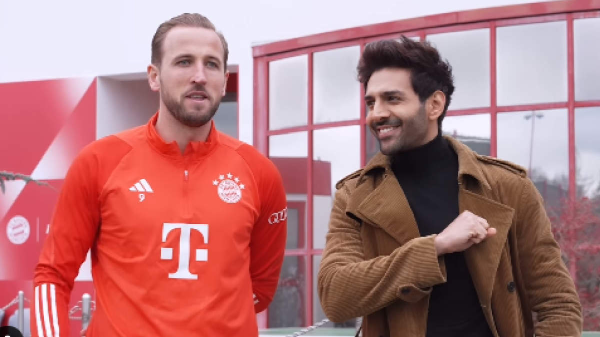 Chandu Champion: Kartik Aaryan Shares A Video With Harry Kane