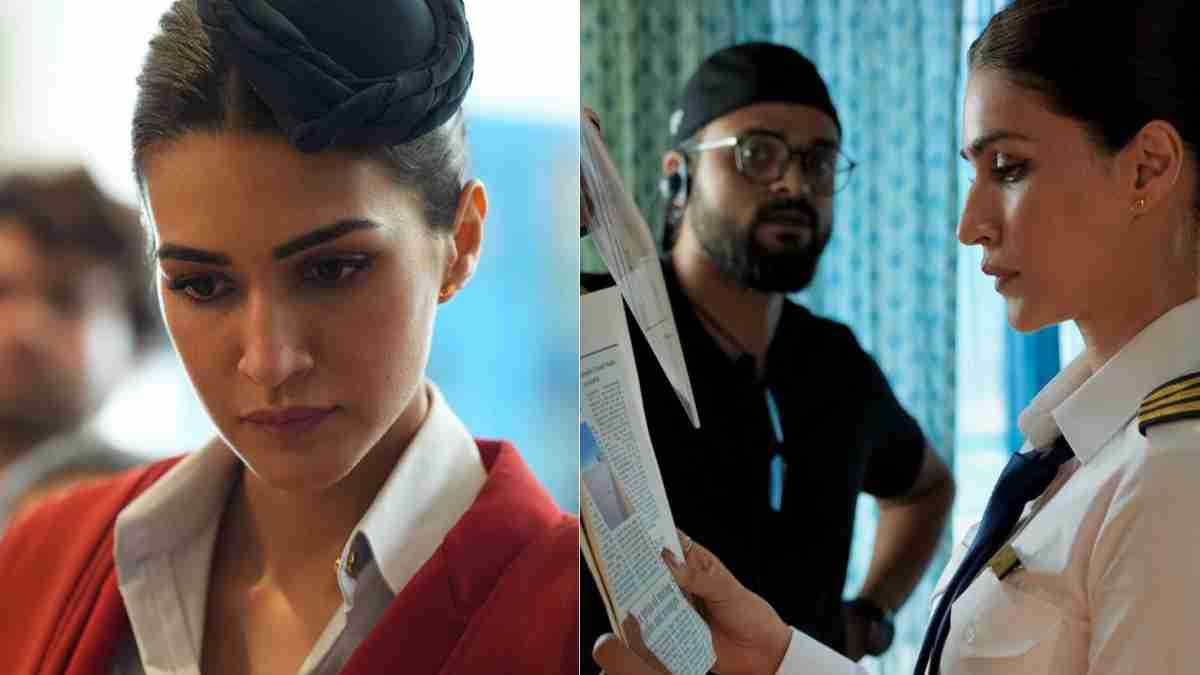 ‘Divya Rana’ Aka Kriti Sanon Gives Us A Peek Into Her ‘Crew’ BTS Looks