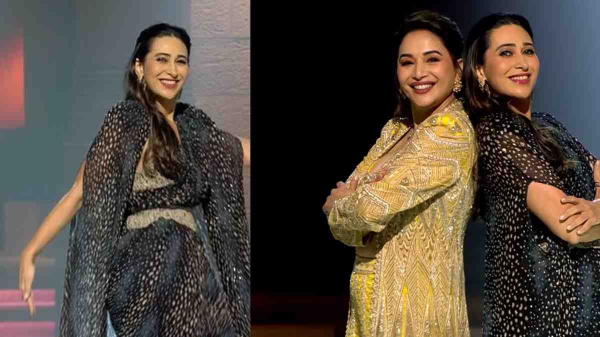 Madhuri Dixit, Karisma Kapoor Recreate ‘Dance Of Envy’; Suniel Shetty ...