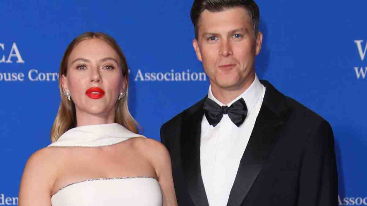 Scarlett Johansson, Colin Jost Have A Date Night At White House