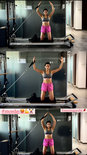 Sara Ali Khan Sweats It Out In Gym To Overcome Monday Blues; Drops Fitness Video