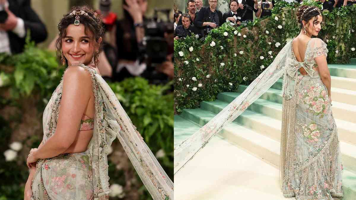 Alia Bhatt Attends MET Gala In Sabyasachi Saree That Took ‘collective Effort’ Of 163 Individuals