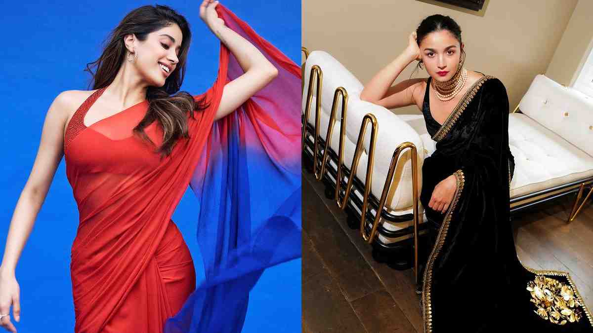 Alia Bhatt And Janhvi Kapoor: Setting Saree Trends In Karan Johar’s Films