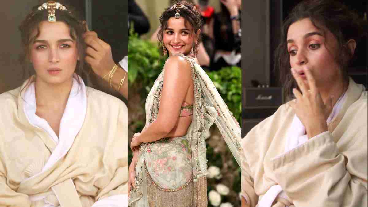 Met Gala 2024: Alia Bhatt Shares BTS Video Of Her “Garden Of Time’ Look