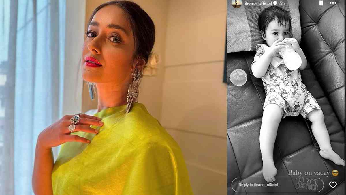 Ileana D’Cruz Shares Adorable Vacation Photo Of Son Koa