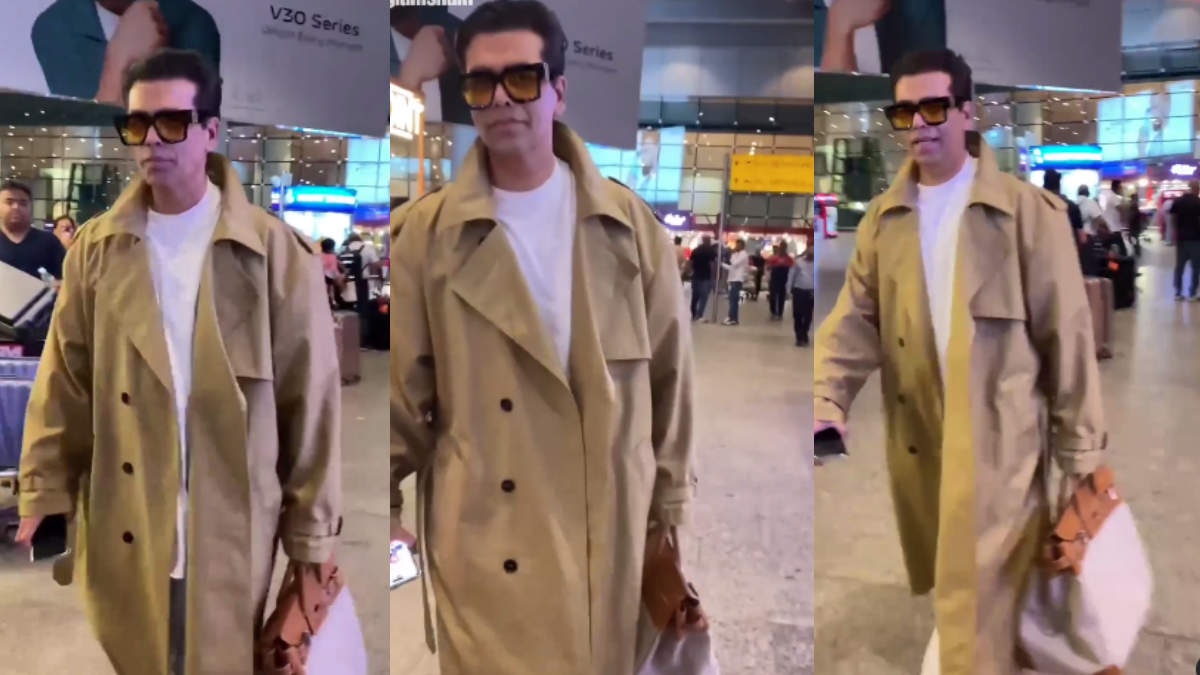 Karan Johar Smiles As Paparazzi Mistake Him For Shah Rukh Khan At The Airport