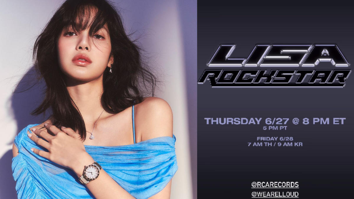 BLACKPINK’s Lisa announces Solo Single titled ‘Rockstar’