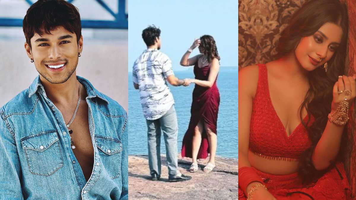 Pratik Sehajpal shares BTS pictures with Isha Malviya from upcoming project