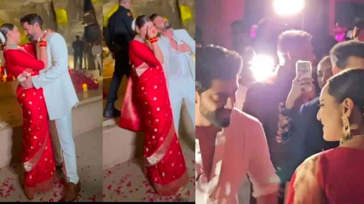 Sonakshi Sinha and Zaheer Iqbal groove to Afreen song