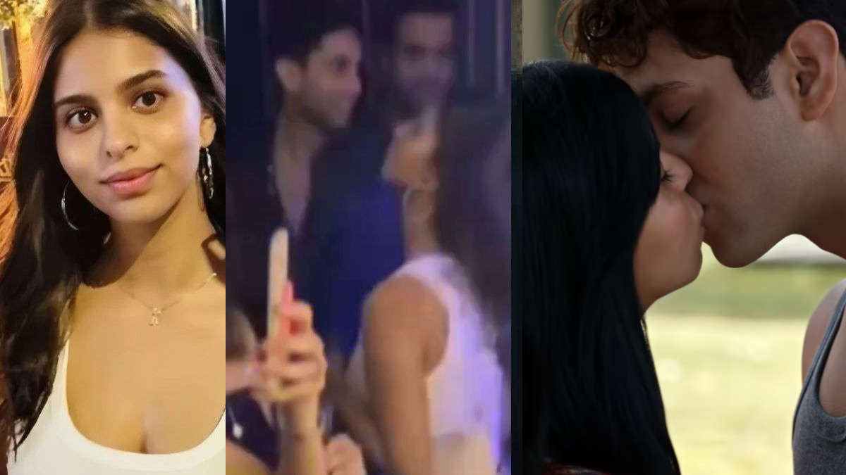 Rumoured couple Suhana Khan and Agastya Nanda spotted partying at nightclub in London